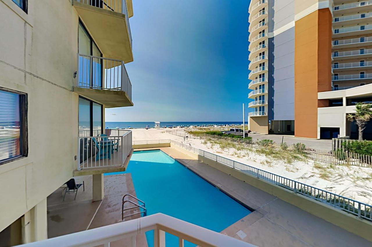 Whaler - Beachfront Balcony With Gulf & Pool Views Condo Gulf Shores Eksteriør billede